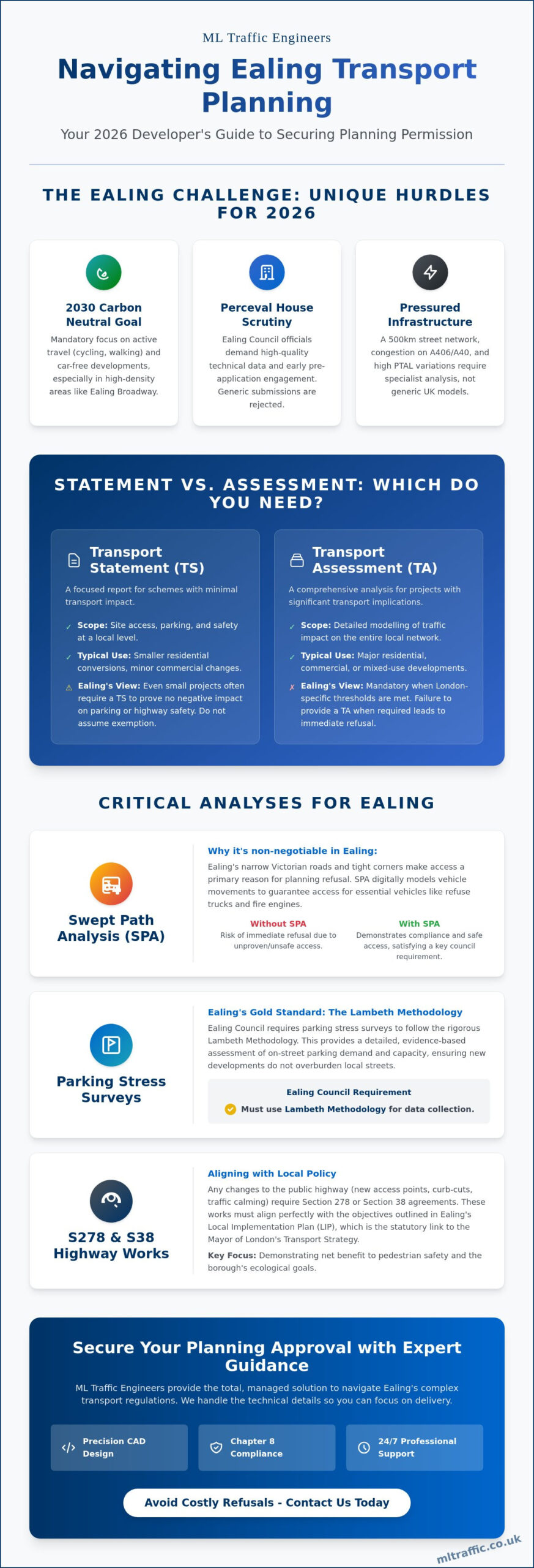 Transport Planning Consultants Ealing: Navigating 2026 Planning Approvals