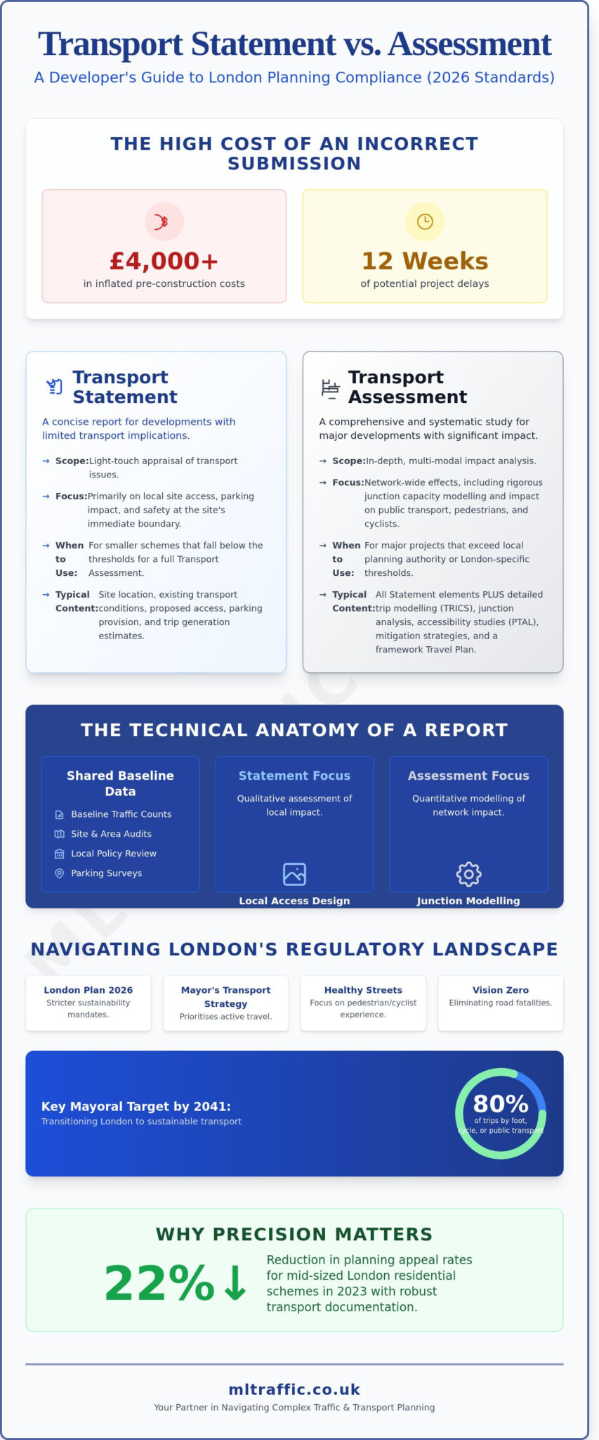 Transport Statement vs. Transport Assessment: A London Developer’s 2026 ...