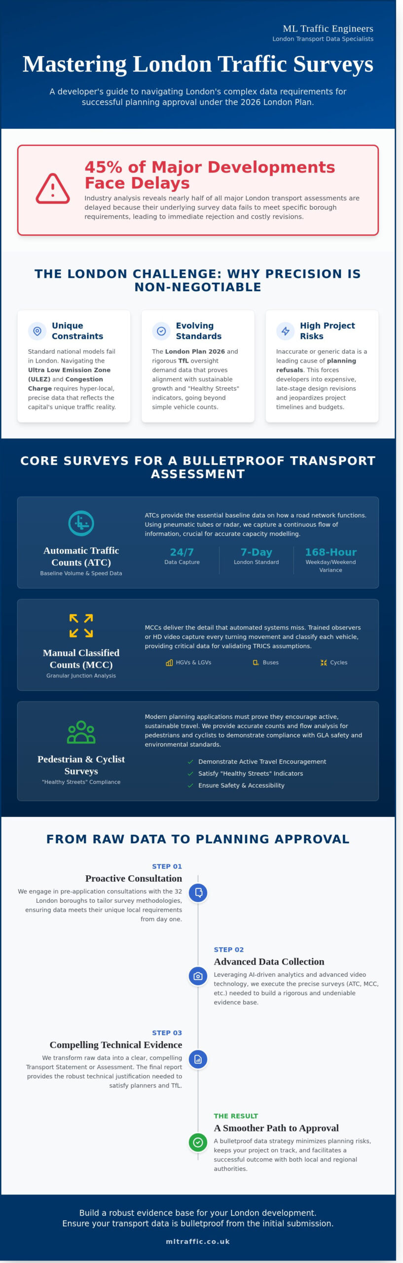 Traffic Surveys in London: A Developer’s Guide to Planning Data in 2026