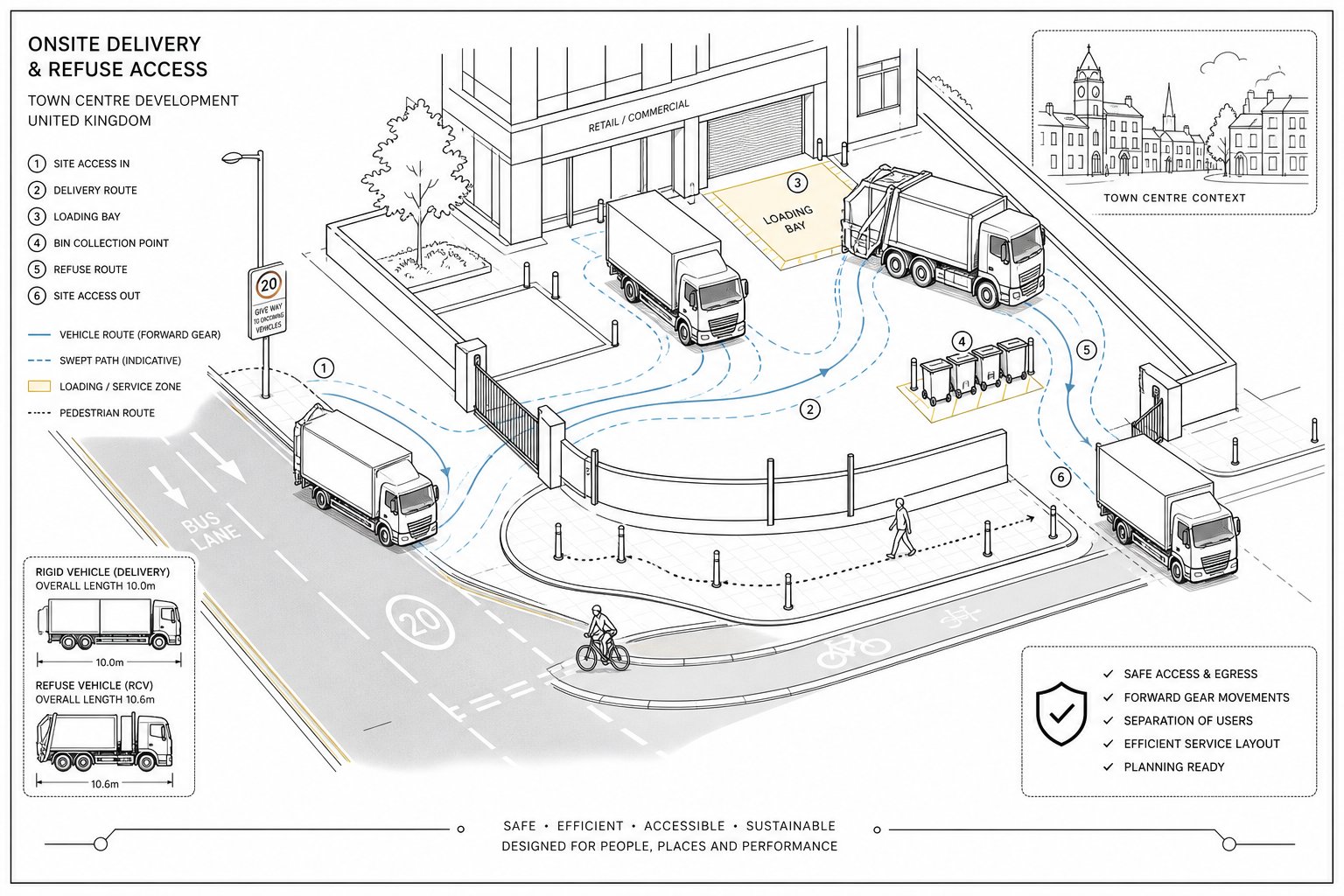 Onsite Delivery Transport Engineering For Planning Applications: A Practical Guide For Safer, Compliant Site Access In 2026