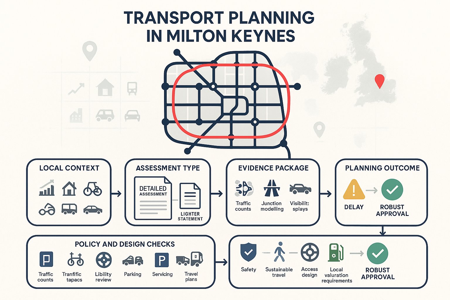 Transport Planning In Milton Keynes: A Practical Guide To Assessments, Policy, And Planning Success In 2026