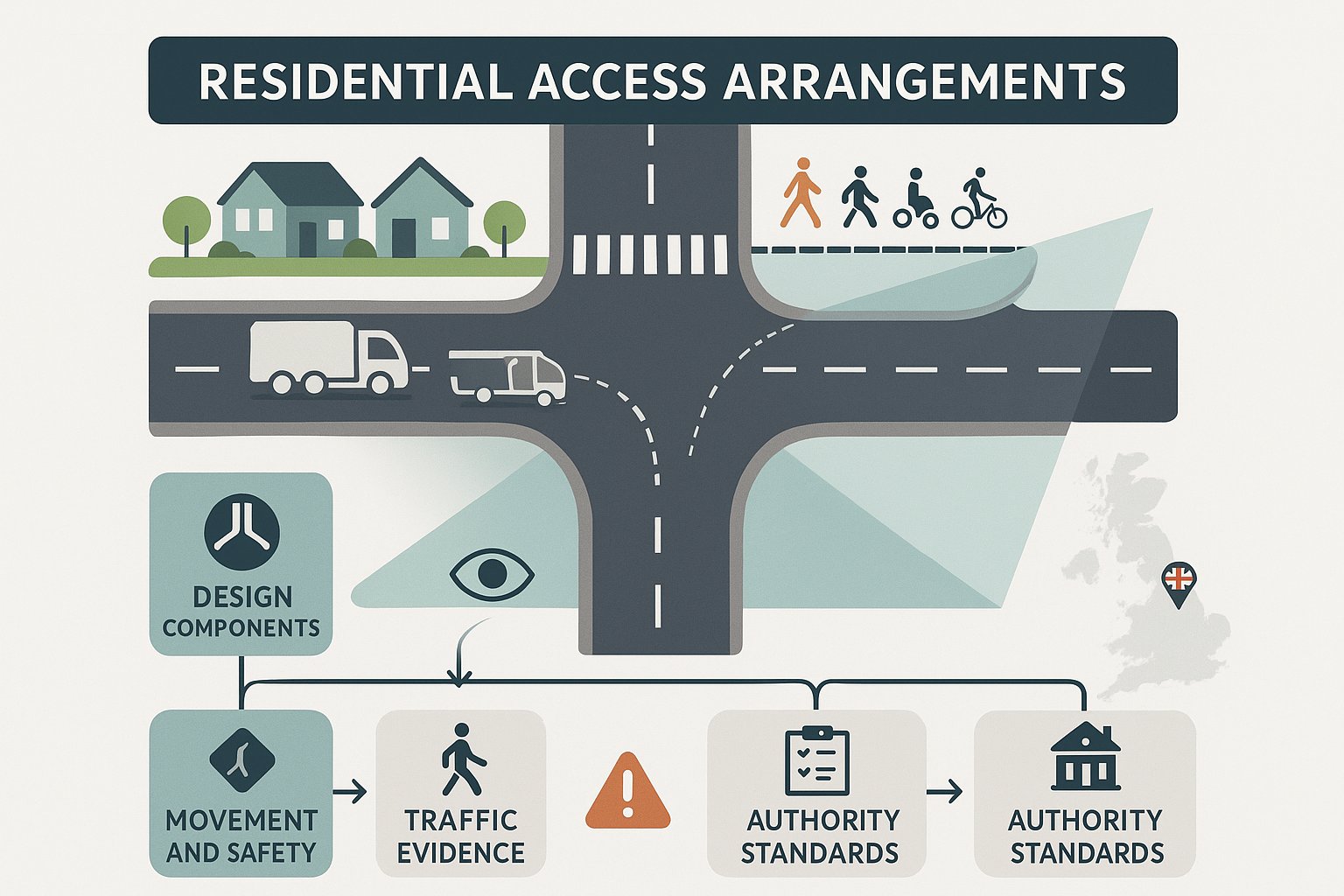 Residential Access Arrangements: A Practical Guide To Safe, Compliant Design For Planning Applications In 2026