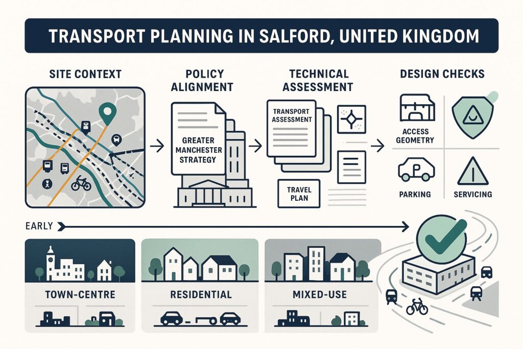 Transport Planning In Salford: A Practical Guide To Assessments, Policy ...