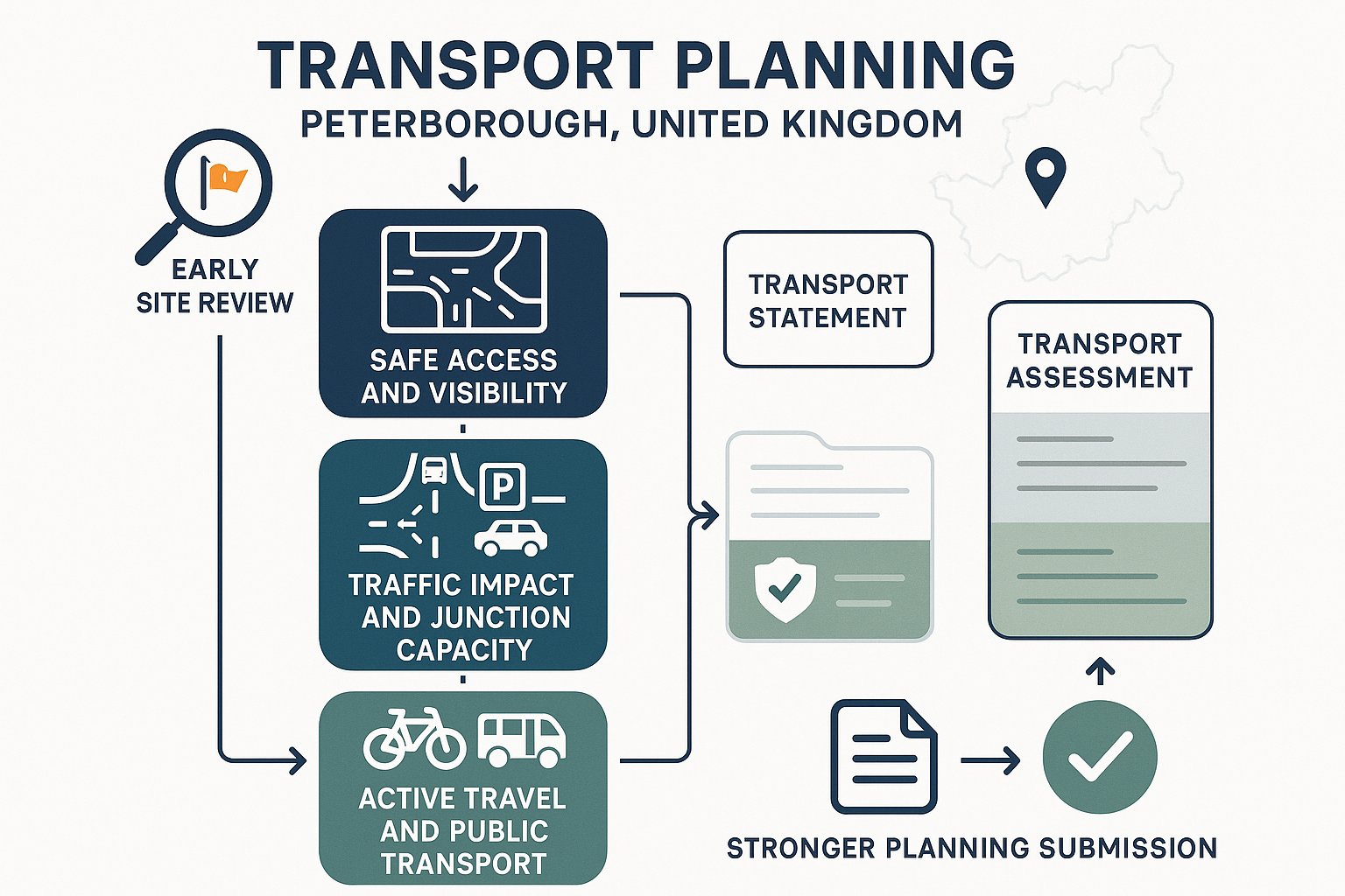 Transport Planning In Petersborough: A Practical Guide To Smarter Planning Applications In 2026