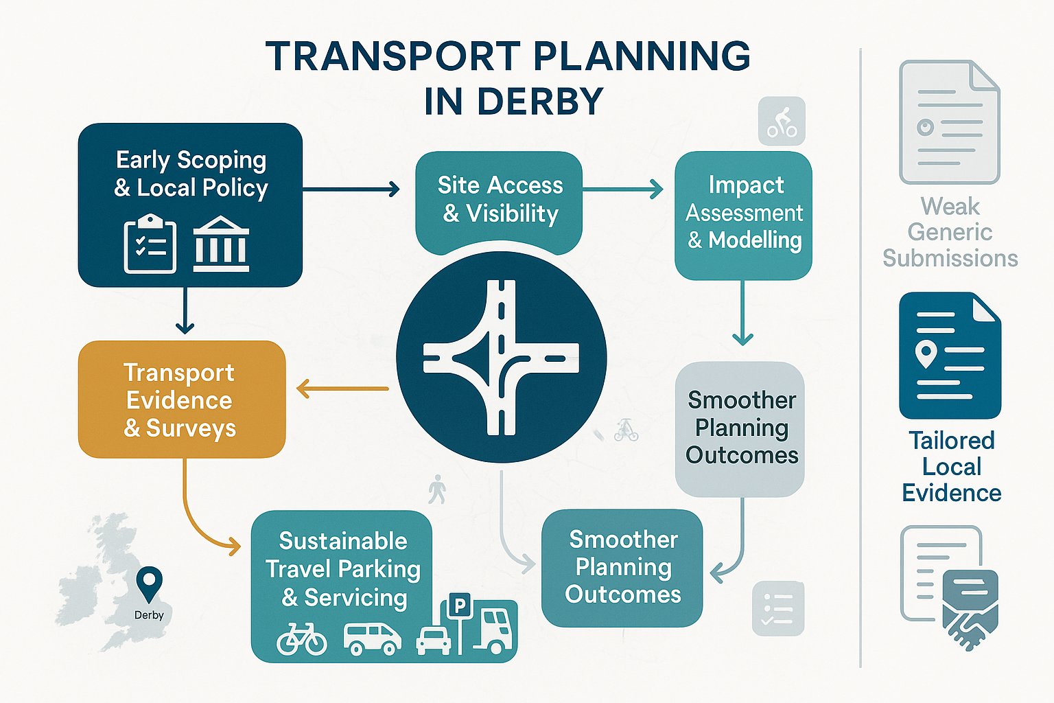 Transport Planning In Derby: What Developers Need For Smoother Planning Approvals In 2026