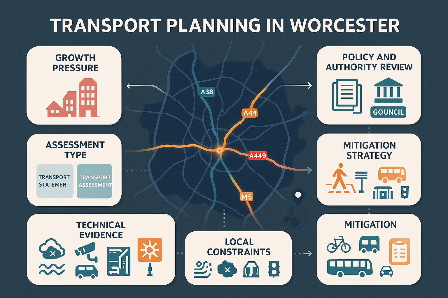 Transport Planning In Worcester: A Practical Guide To Assessments, Policy, And Planning Success In 2026
