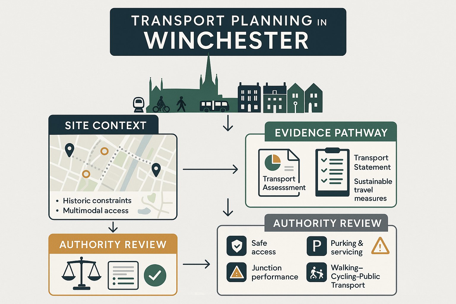 Transport Planning In Winchester: A Practical Guide To Assessments, Policy, And Planning Success In 2026