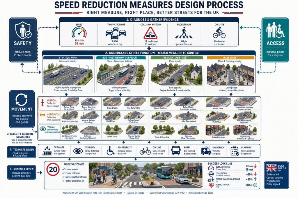 Speed Reduction Chapter 8 Speed Reduction Measures Design: A Practical Guide For Safer, Policy ...
