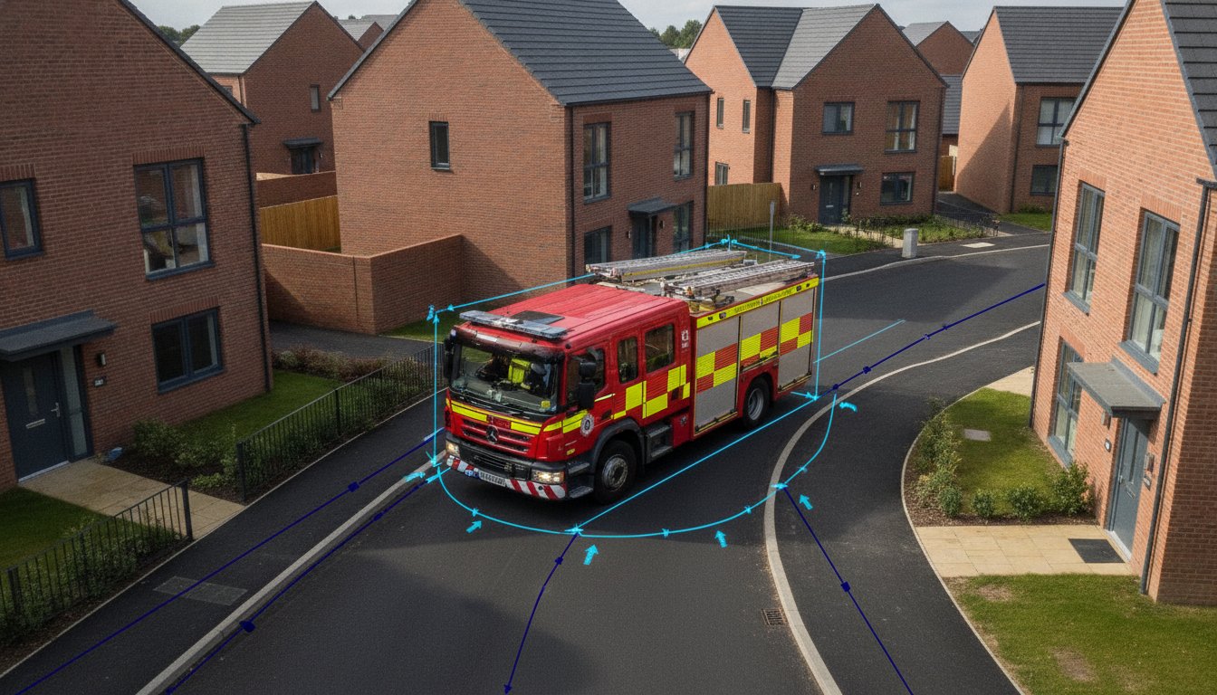 Swept Path Analysis for Planning Applications: The 2026 Developer’s Guide
