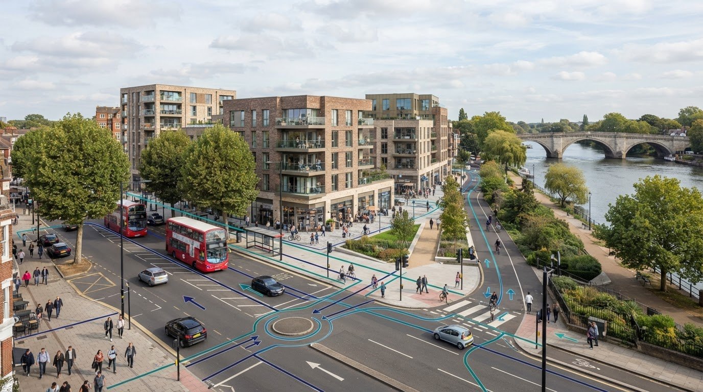 Transport Assessment for a Mixed-Use Scheme in Kingston upon Thames