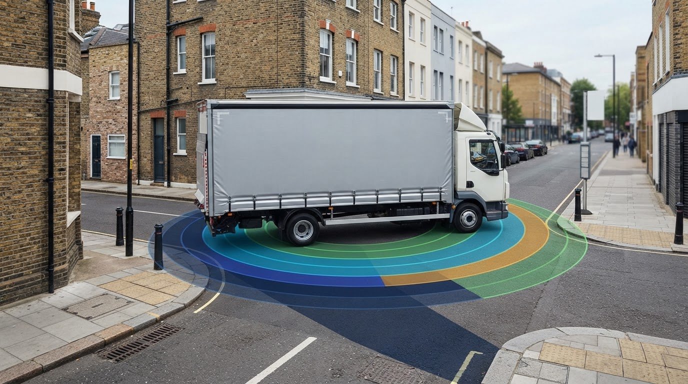 Swept Path Analysis: UK Delivery Vehicle Turning Circles
