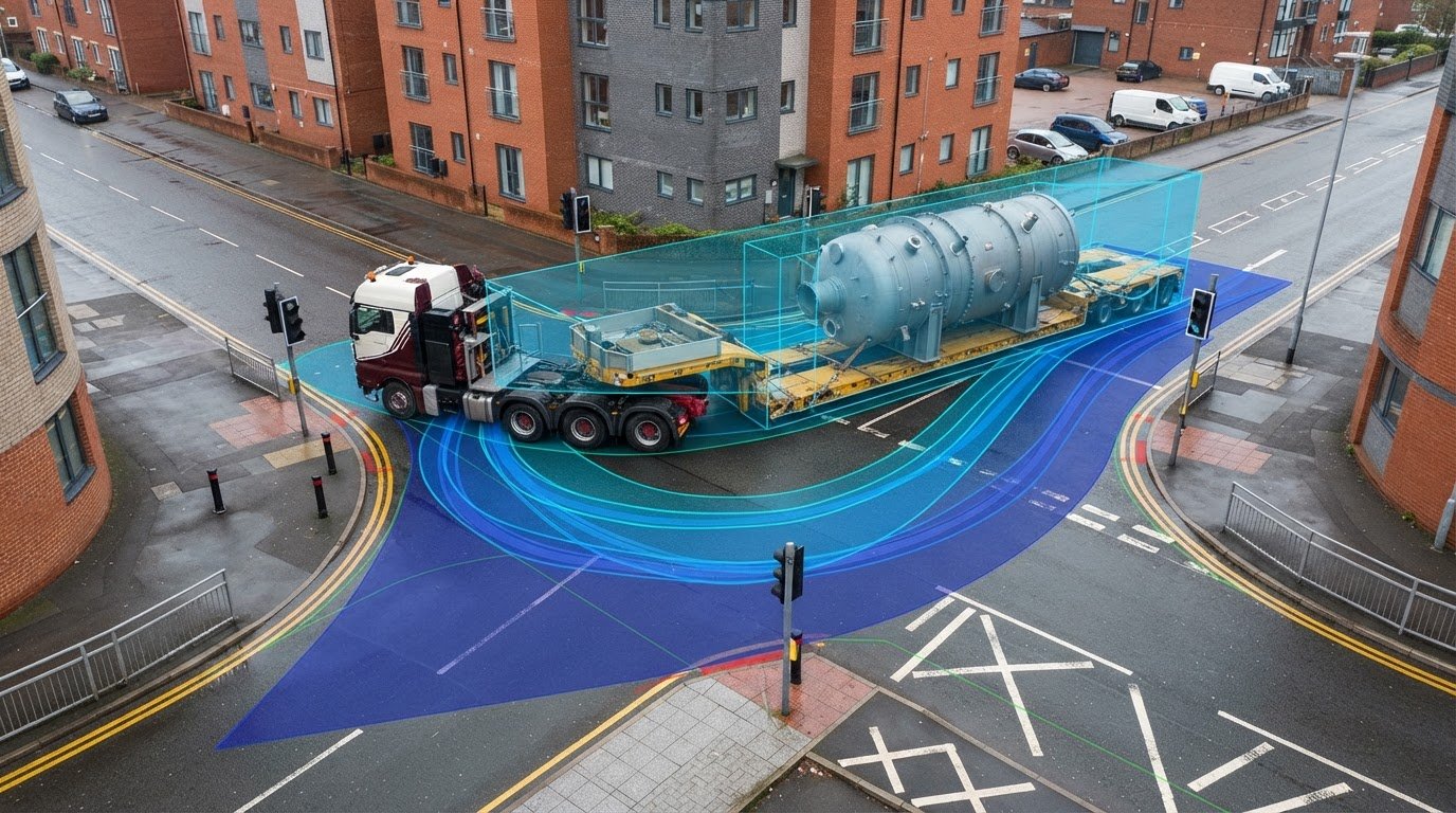 Swept Path Analysis for Abnormal Loads: UK Project Guide