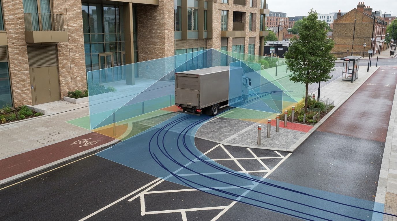 Swept Path Analysis for Loading Bays: A UK Developer’s Guide