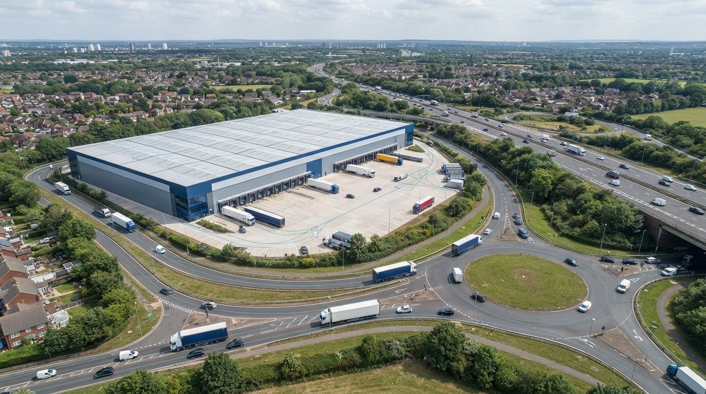 Transport assessment for a distribution centre near the M25: when it is needed